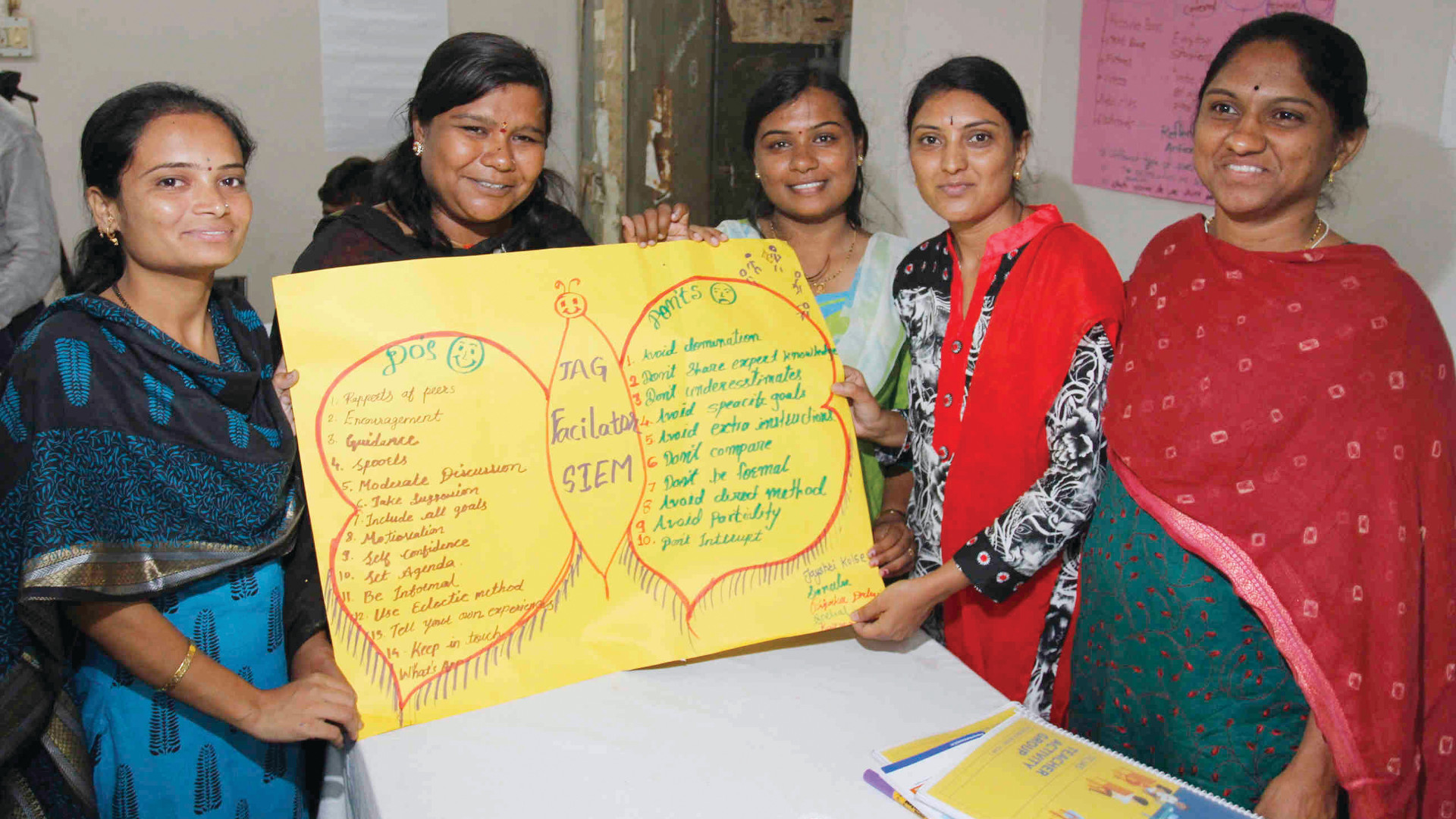 Teachers in rural Maharashtra