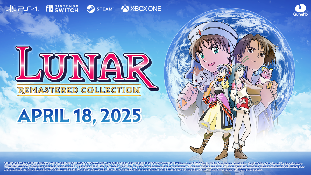 Lunar Remastered Collection Release Date Set